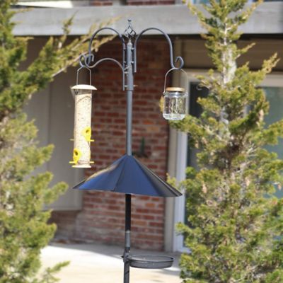 Image showing  Squirrel Proof Baffle - Squirrel Protection for Bird Feeders Protects Bird Houses from Squirrels.