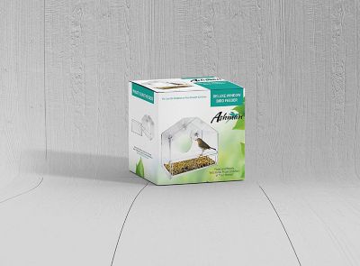 Image showing  Home Deluxe Window Bird Feeder, Spacious Design, Long Lasting, Indoor/Outdoor Fill