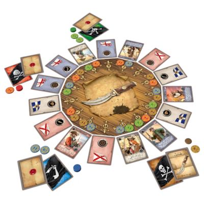 Image showing  15 Men Strategy Board Game: A Game of Mutiny on a Pirate Vessel, 2-5 Players