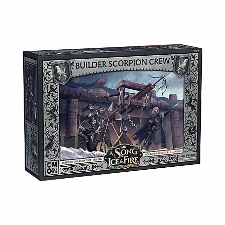 CMON A Song of Ice & Fire: Tabletop Miniatures Game Night's Watch Builder Scorpion Crew Unit Box, SIF306