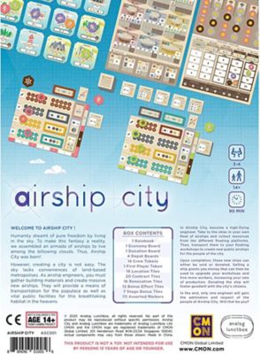 CMON Airship City Strategy Board Game, By Cmon, ASC001