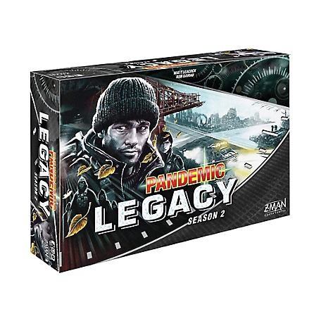 Asmodee Pandemic: Legacy Season 2 Strategy Board Game (Black Edition), ZM7172
