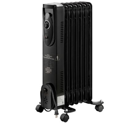 Image showing 7 th RedStone Electric Deluxe Oil-Filled Heater, 150 sq. ft., 5,120 BTU, 1500W