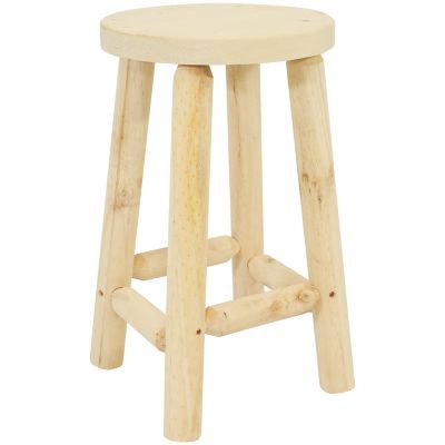 Sunnydaze Decor FIR WOOD BAR STOOL