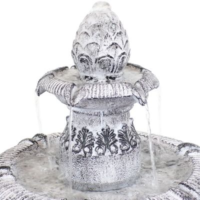 Image showing 8 th Sunnydaze Decor Mediterranean Inspired 3 Tier Fountain, FWD-426