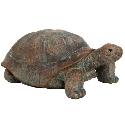 Sunnydaze Decor Indoor/Outdoor Glass Fiber Reinforced Concrete Talia the Tortoise Patio Garden Yard Statue - 29 in., FWD-440