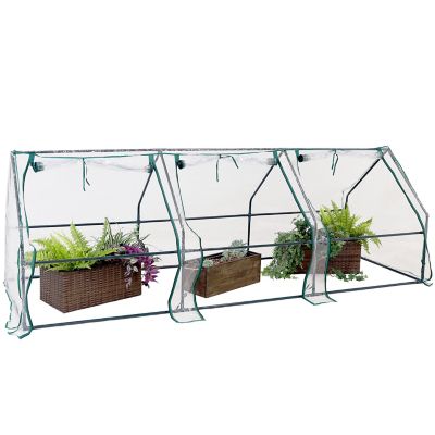 Sunnydaze Decor Seedling Cloche Mini Greenhouse