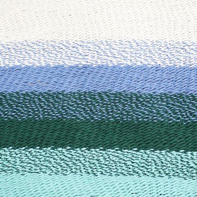 Image showing  Woven Hammock With Wooden Spreader Bars