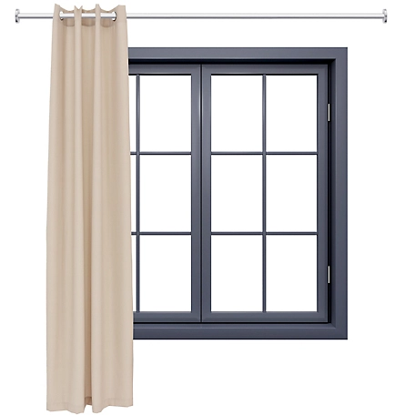 Sunnydaze Decor Indoor/Outdoor Curtain Panel with Grommet Top - 52 x 96 in.