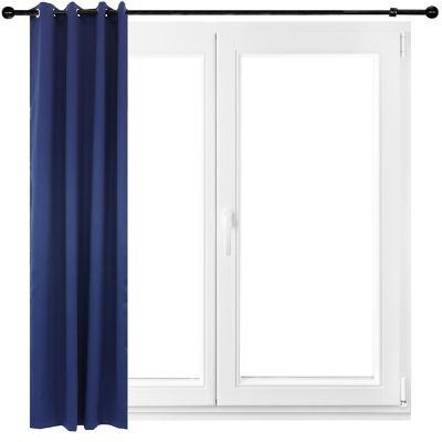 Sunnydaze Decor Indoor/Outdoor Blackout Curtain Panel with Grommet Top