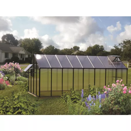 Mont Moheat edition greenhouse with heating MONT-16-BK-MOHEAT Commercial Greenhouses