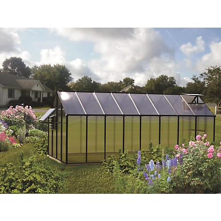 Mont Moheat Edition Greenhouse with Heater, MONT-16-BK-MOHEAT