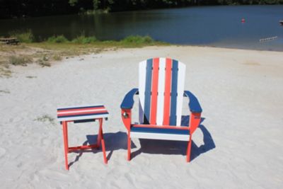 Image showing  Solid Cedar Extra Wide Adirondack Chair