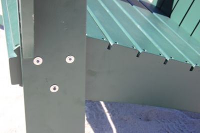 Image showing  Solid Cedar Extra Wide Adirondack Chair