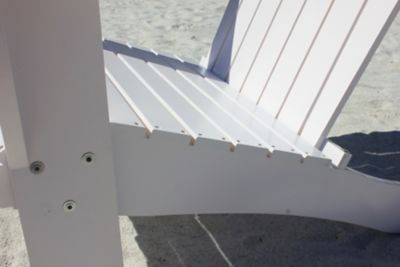 Image showing  Solid Cedar Extra Wide Adirondack Chair