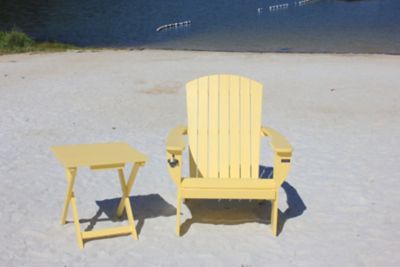 Image showing  Solid Cedar Extra Wide Adirondack Chair