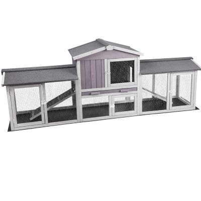 Aivituvin Extra Large Rabbit Hutch Chicken Coop