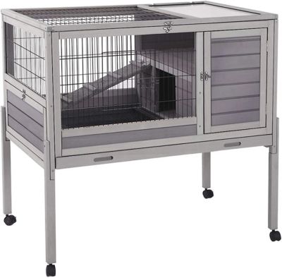 Aivituvin Rabbit Hutch Indoor Bunny Cage, AIR20-B