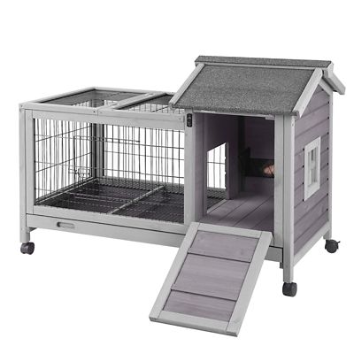 Aivituvin Rabbit Hutch Bunny Cage, AIR24