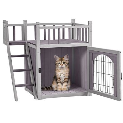 Aivituvin Outdoor Dog/Cat House, Indoor Cat House, AIR08-B