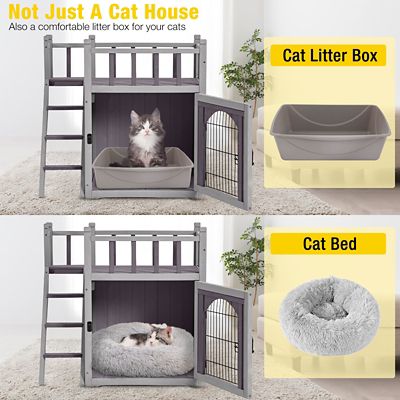 Image showing  Outdoor Dog/Cat House, Indoor Cat House, AIR08-B