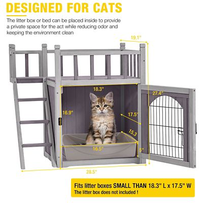 Image showing  Outdoor Dog/Cat House, Indoor Cat House, AIR08-B
