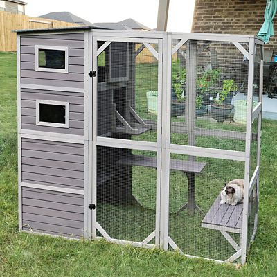 Image showing  Large Outdoor Cat Enclosure