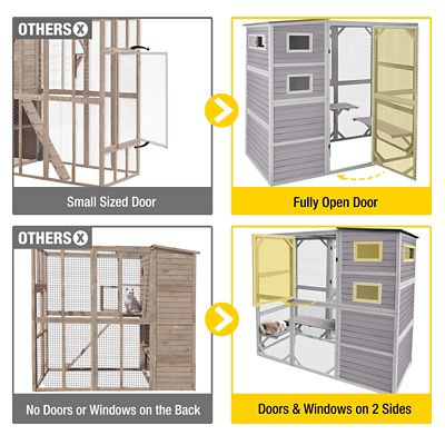 Image showing  Large Outdoor Cat Enclosure