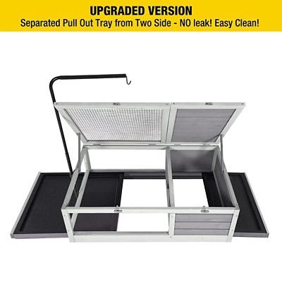 Image showing  Wooden Tortoise Habitat Reptile Cage