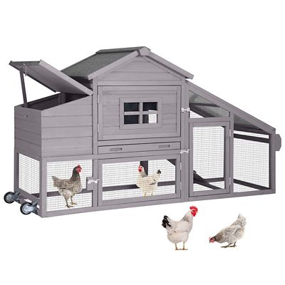 Aivituvin Wooden Chicken Coop, 1-2 Hen Capacity