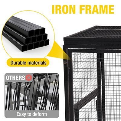 Image showing  Metal Chicken Coop Extension Run, Combines with AIR27, AIR31, AIR32 Chicken Coops