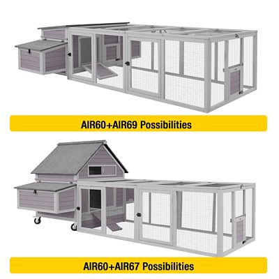 Image showing  Chicken Coop Extension Run, Combine with Air59, Air66, Air67, Air69