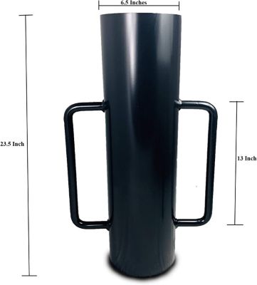 Image showing  6.5 in. Heavy-Duty Fence Post Driver, Rammer for Installing Fence Posts, Large 30 lb., 24 in. High, POSTDRIVERLARGE