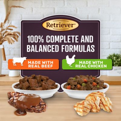 Image showing  Adult Cuts in Gravy Hearty Beef and Savory Chicken Flavor Variety Pack Wet Dog Food, 13.2 oz., 24 pk.