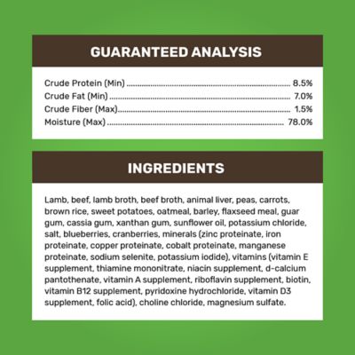 Image showing  Adult Lamb and Vegetables Formula Wet Dog Food, 13.2 oz., 12 pk.
