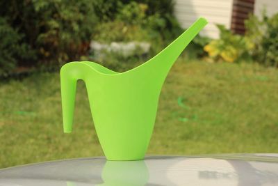 Image showing 5 th Ashman Set of 6 Watering Can, Indoor and Outdoor Use, Assorted Colors included Red, Green, Yellow, 2 Liter Capacity