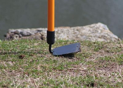 Image showing  3 pc. Assorted Garden Rakes, 2 Bow Rakes & 1 Garden Hoe