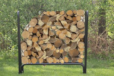 Image showing  Indoor/Outdoor Firewood Log Rack, 16 lb., 48 in. x 13.5 in.