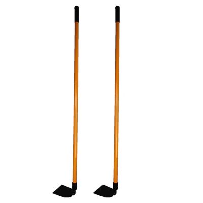 Ashman Garden Hoes, Sturdy Hand Tiller Heavy-Duty Blade for Digging, Loosening Soil, 2-Pack