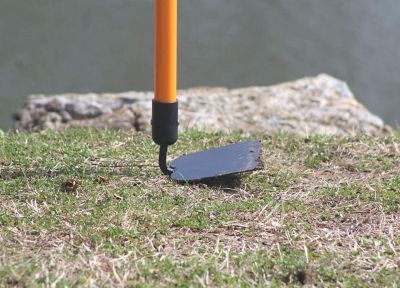 Image showing  Garden Hoes, Sturdy Hand Tiller Heavy-Duty Blade for Digging, Loosening Soil, 6-Pack