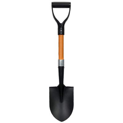 Ashman Mini Round Shovel (1 Pack) Durable Handle, with Comfortable Grip with a Sturdy Blade