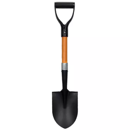 Ashman Mini Round Shovel (1 Pack) Durable Handle with Comfortable Grip and Sturdy Blade Shovels & Digging Tools