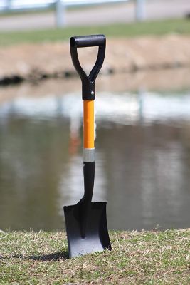 Image showing  Mini Square Shovel (1 Pack) with D-Cup Square Handle Shovel, Sturdy Build and Material