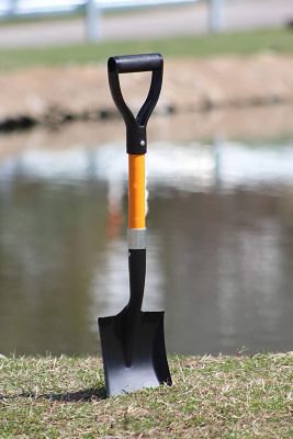 Image showing 6 th Ashman Mini Square Shovel (2 Pack) with D-Cup Square Handle Shovel, Sturdy Build and Material