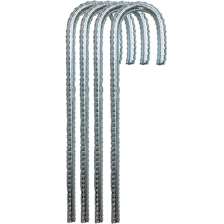 Ashman Rebar Stake Anchor 12 Inches Long (4 Pack), Rust-Resistant and Made  of Solid Premium Galvanized/zinc-Coated Metal at Tractor Supply Co.