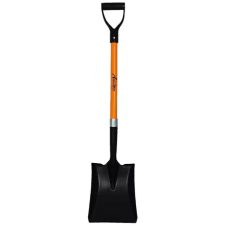 Ashman Square Shovel D-Handle with Long Handle with Durable Handle Multi-Purpose Shovel Heavy-Duty Blade Shovels & Digging Tools