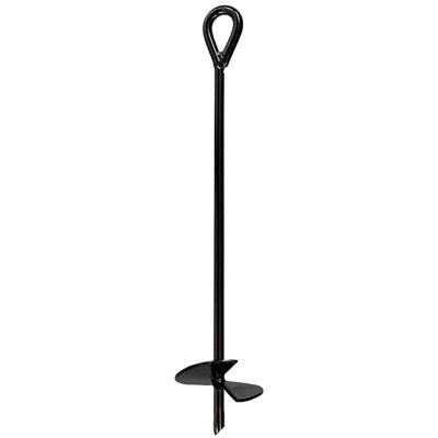 Ashman Ground Anchor 30 in. Heavy Duty, Galvanized Anchor Ideal for Securing Animals, Tents, and Swing Sets (1 Pack)