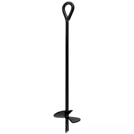 Ashman 40" Heavy Duty Ground Anchor 10mm Diameter Ideal for Securing Pets and Tents Plant Stakes