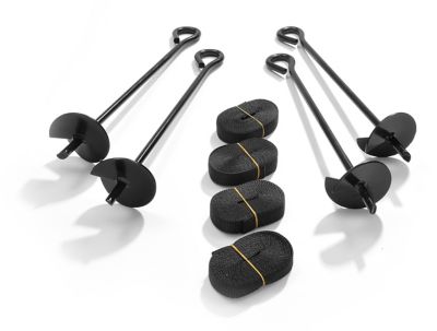 Image showing 6 th Ashman Ground Anchor 4 Pack (Ground Anchor with Arbor Rope)