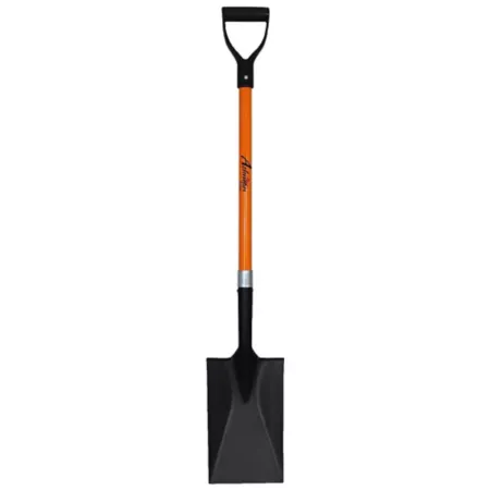 Ashman Heavy Duty Multi-Purpose Shovel with 32" Fiberglass Handle Premium Quality D-Handle Durable Handle Shovels & Digging Tools